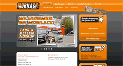 Desktop Screenshot of mobilack.de